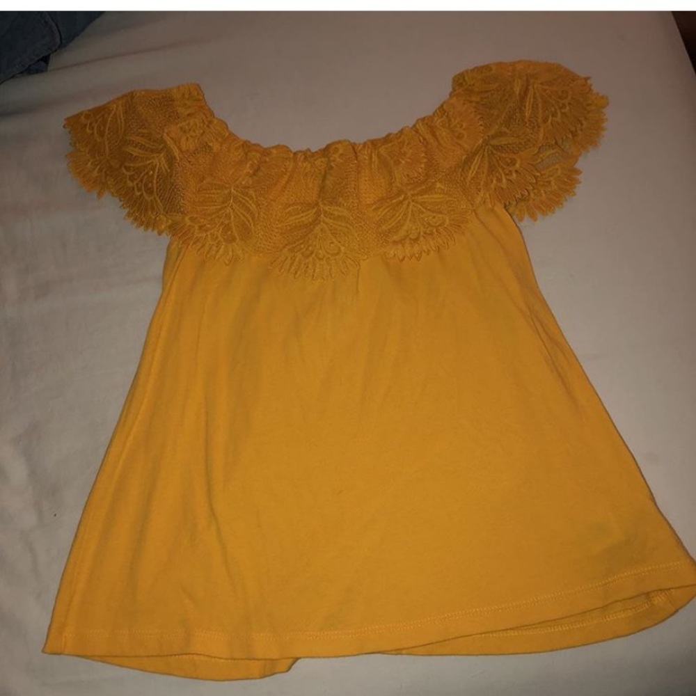A new day off the shoulder top